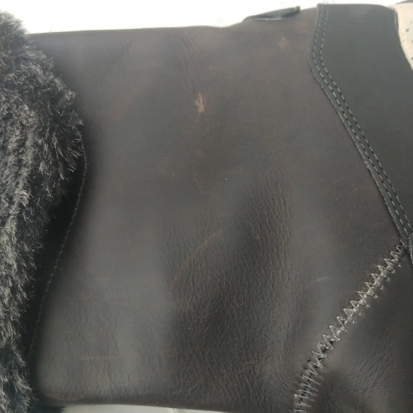 Chaco Borealis Mid Winter Boots Womens Size 8.5 Waterproof Black/Brown - Picture 7 of 11